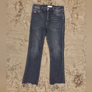 Lovervet By Vervet Classic Black Straight Leg Women's Jeans Size 29/9